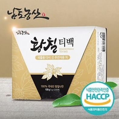 인삼나무 황칠티백